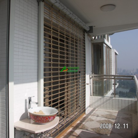 Stainless steel grille roll up door 4
