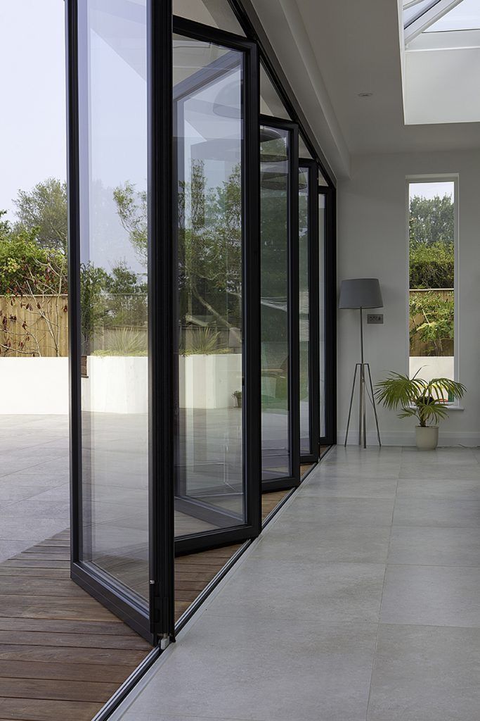 Signature 68 Series Heavy-Duty Aluminum Bifold Doors | German Kerssenberg Hardware