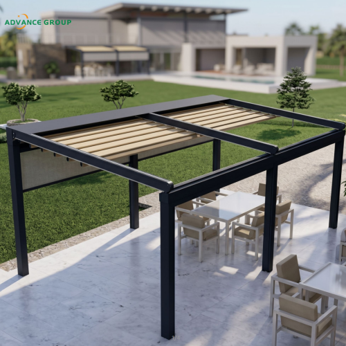 PVC Retractactable Pergola