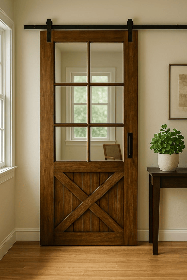 Interior Wooden Barn Door