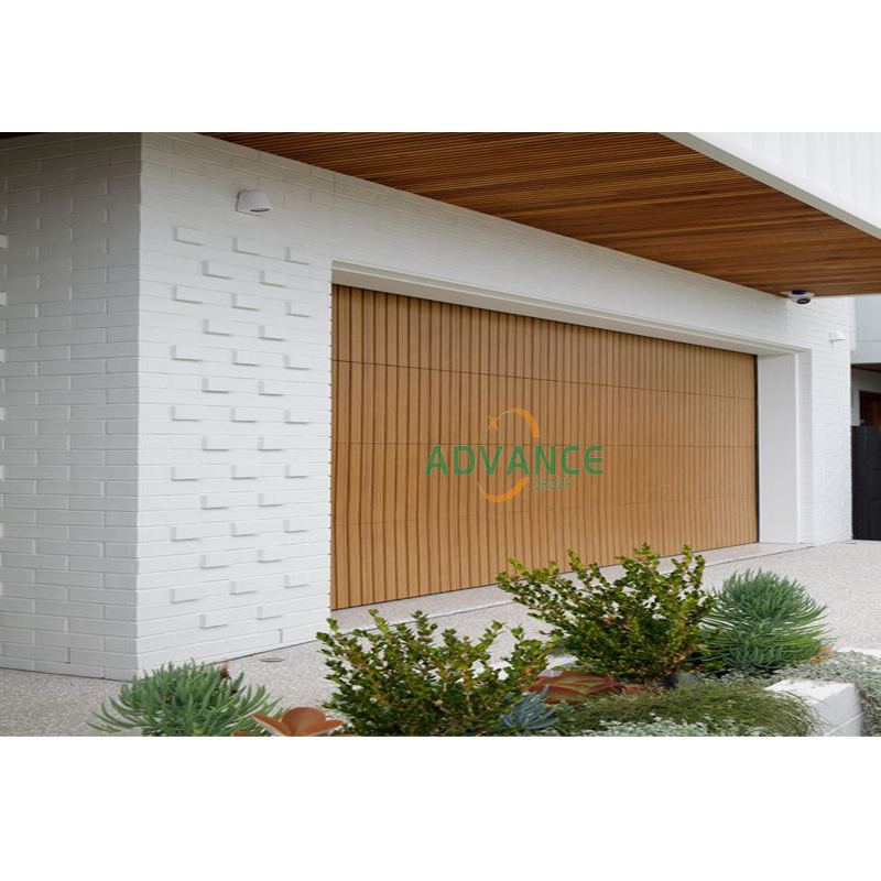 Aluminum Decorative Grille Sectional Overhead Garage Door