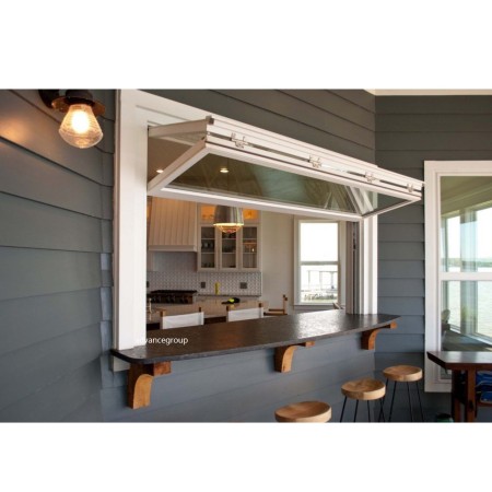 Premium Aluminum Folding Windows with German Kerssenberg Hardware 4