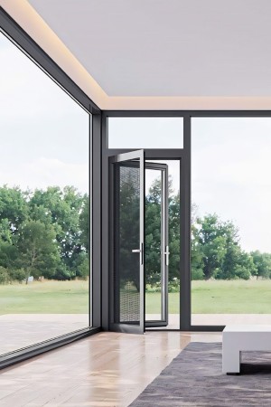 Premium Aluminum Patio Hinged Swing Doors 6