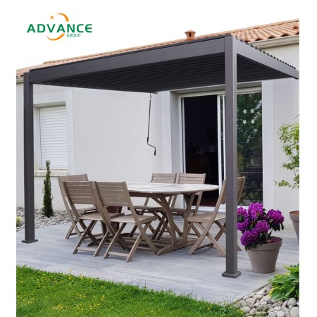 High Quality  Motorized Aluminum Pergola 2