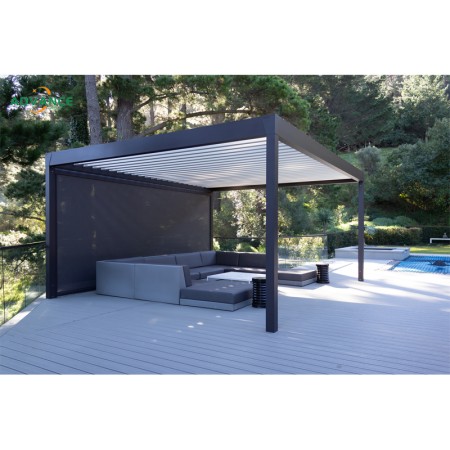 High Quality  Motorized Aluminum Pergola 6