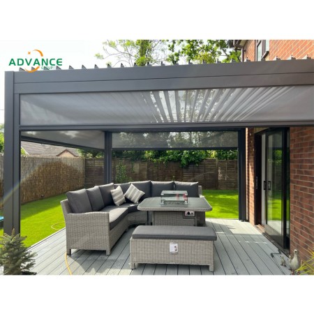 High Quality  Motorized Aluminum Pergola 4