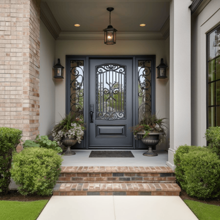 Wrought Iron Door 6