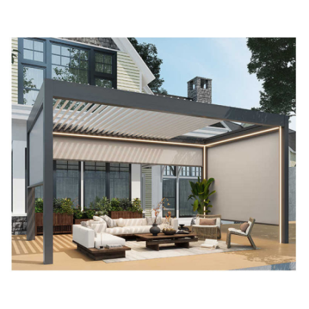 Retractable Aluminum Pergola 2