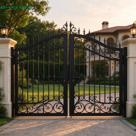 Modern Wrought Iron Gates 1