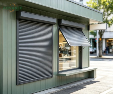 Hurricane proof roller shutter 5