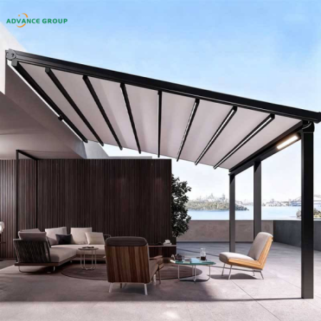 PVC Retractactable Pergola 3