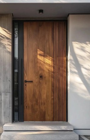 Solid Wood Entrance Door 7