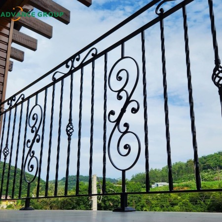 Wrought Iron Fence 6