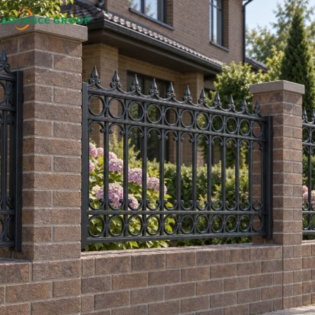 Wrought Iron Fence 2