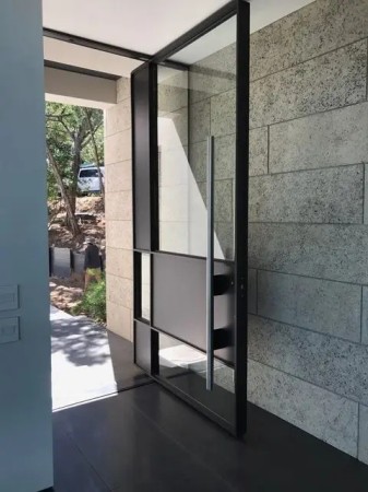 Glass Povot Entrance Door 2