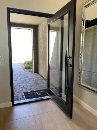 Glass Povot Entrance Door 5