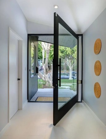 Glass Povot Entrance Door 7