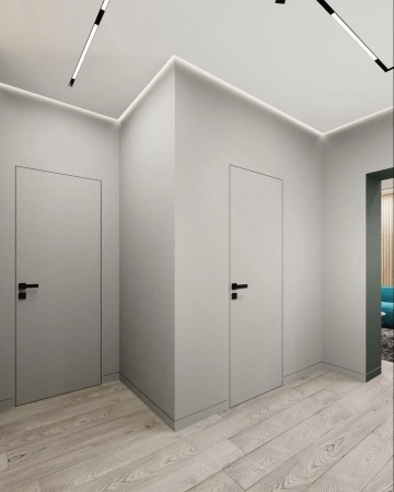 Invisible Frameless Room Doors 3