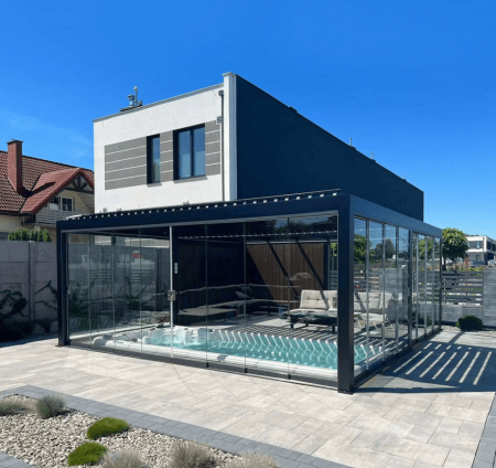 Frameless Sliding Glass Door 2