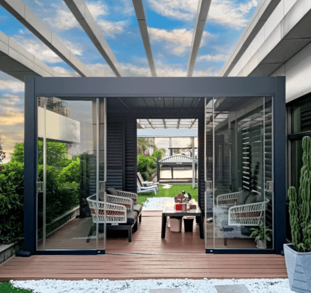 Frameless Sliding Glass Door 3