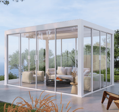 Frameless Sliding Glass Door 4
