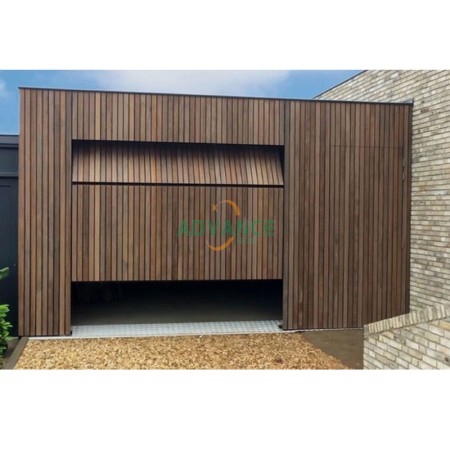 Aluminum Decorative Grille Sectional Overhead Garage Door 6