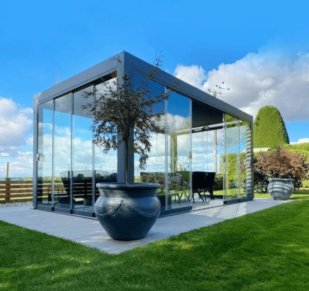 Frameless Sliding Glass Door 1